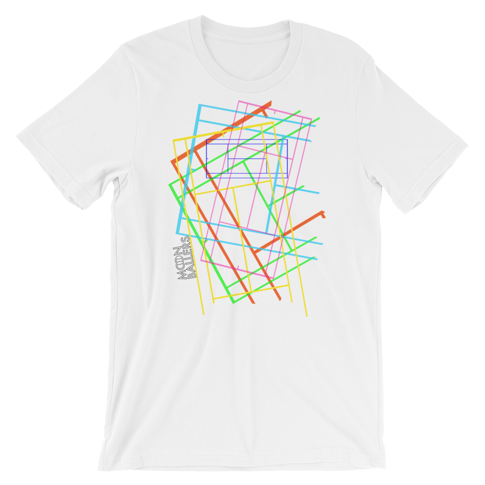 Court Geometry 4 - Unisex Tennis T-Shirt