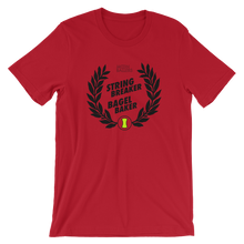 Load image into Gallery viewer, String Breaker Bagel Baker - Short-Sleeve Unisex Tennis T-Shirt