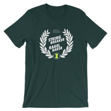 Load image into Gallery viewer, String Breaker Bagel Baker - Short-Sleeve Unisex Tennis T-Shirt