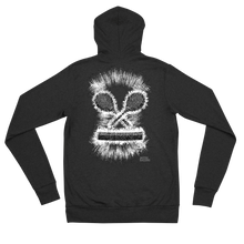 Load image into Gallery viewer, Skull And Tennis Bones - Unisex Tennis Zip Hoodie