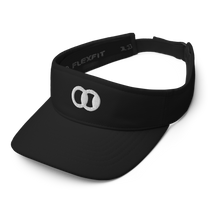 Load image into Gallery viewer, Black Logo Visor