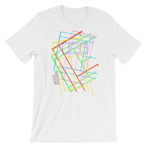 Court Geometry 4 - Unisex Tennis T-Shirt